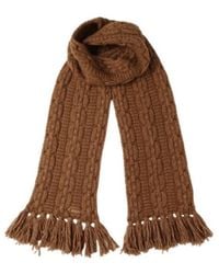COACH - Knitted Scarf - Lyst