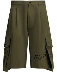 Comme des Garçons - Comme Des Garçons Shirt Printed Cargo Shorts - Lyst
