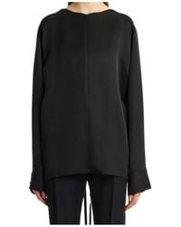 KHAITE - Long Sleeve Top - Lyst