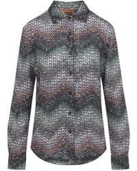 Missoni - Caperdoni Zigzag Shirt - Lyst