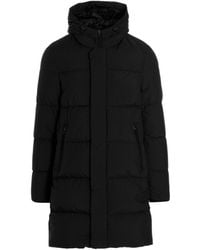Herno - Drawstring Hooded Parka Coat - Lyst