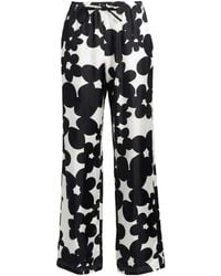 Marni - Pants Silk - Lyst