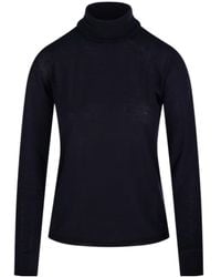 Max Mara - Wool Knit Turtleneck Jumper - Lyst