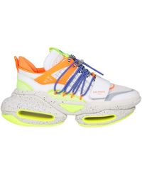 Balmain - Unicorn Lace-Up Low-Top Sneakers - Lyst