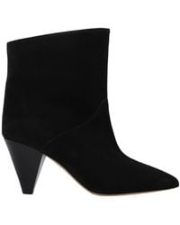 Isabel Marant - Larta Pointed-Toe Ankle Boots - Lyst