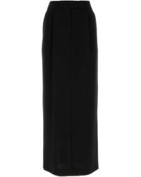 Max Mara - Studio High Waist Pleated Skirt - Lyst