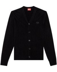 DIESEL - K-Zannis V-Neck Knitted Cardigan - Lyst
