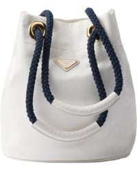Prada - Mariner Re-Nylon Small Bucket Bag - Lyst