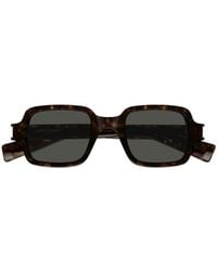 Saint Laurent - Eyewear Square Frame Sunglasses - Lyst