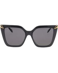 BVLGARI - Bulgari Butterfly Frame Sunglasses - Lyst