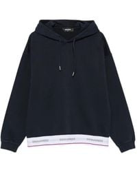 DSquared² - Drawstring Hoodie With Logo Detailing - Lyst