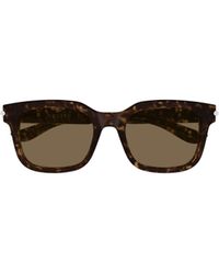 McQueen - Eyewear Square Frame Sunglasses - Lyst