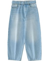 Studio Nicholson - Cahun Belted Jeans - Lyst