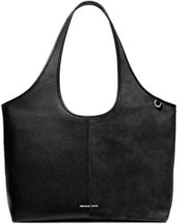 Michael Kors - Henly Large Leather And Suede Tote Bag - Lyst