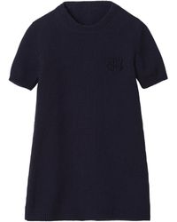 Miu Miu - Wool And Nylon Mini-Dress - Lyst
