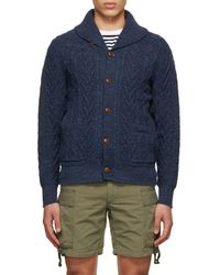 RRL - Front Button Cardigan - Lyst