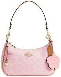 COACH - Teri Zipper Shoulder Bag - Lyst