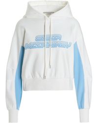 Stella McCartney - Logo Printed Color-Block Hoodie - Lyst