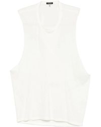 R13 - Sleeveless Crew-Neck Top - Lyst