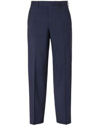 Fendi - Straight-Leg Pleated Tailored Pants - Lyst