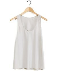 Lemaire - Sleeveless Scoop Neck Top - Lyst