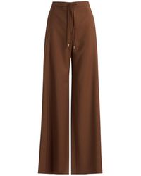 Max Mara - Studio Mstcorone Drawstring Trousers - Lyst