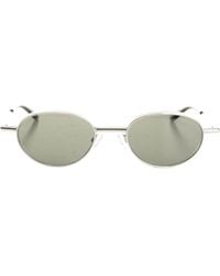 McQueen - Eyewear Oval Frame Sunglasses - Lyst