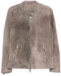 Giorgio Brato - Stand-Collar Zip-Up Jacket - Lyst