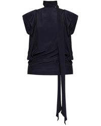 Lanvin - Sleeveless Tops - Lyst