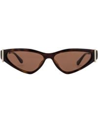 McQueen - Eyewear Cat-Eye Frame Sunglasses - Lyst