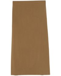 Alberta Ferretti - Wool-Blend Pencil Skirt - Lyst