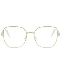 Dior - Eyewear Cannage Butterfly Frame Glasses - Lyst