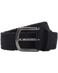 BOSS - Boss Woven Buckled Belt - Lyst