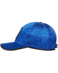 Gucci Off The Grid Baseball Hat in Blue for Men | Lyst