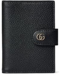 Gucci - Bi-Color Gg Marmont Card Case - Lyst