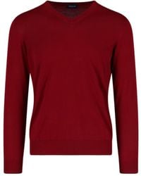 Drumohr - V-Neck Knit Pullover - Lyst