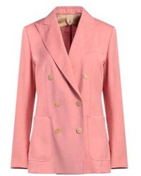 Max Mara - Simple Double-Breasted Suit Jacket - Lyst