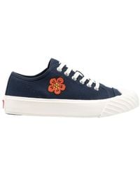 KENZO - School Boke Flower Lace-Up Sneakers - Lyst