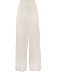 Antonelli - Tulipano Wide-Leg Pants - Lyst