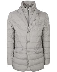 Herno - La Giacca High Neck Quilted Coat - Lyst