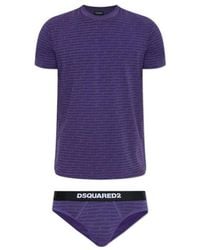 DSquared² - Short-Sleeve T-Shirt And Briefs Set - Lyst