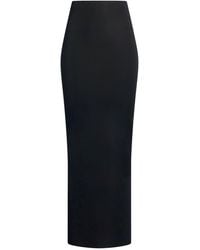 Rick Owens - Solid Color Stretch Pencil Skirt - Lyst