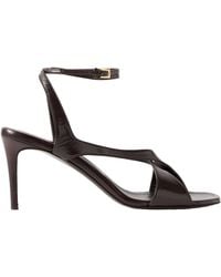 KHAITE - Liria Ankle Strap Sandals - Lyst