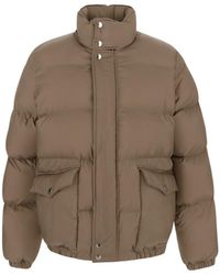 McQueen - Graffiti Printed High-Neck Puffer Jacket - Lyst