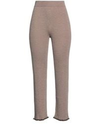 MM6 by Maison Margiela - Colorful Knitted Flared Trousers - Lyst