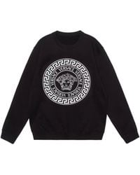 Versace - Medusa Head Crewneck Sweatshirt - Lyst