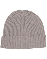 Brunello Cucinelli - Ribbed Knit Hat - Lyst