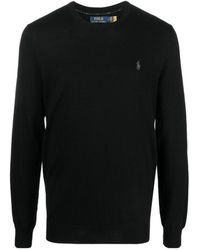 Polo Ralph Lauren - Pony Embroidered Crewneck Jumper - Lyst