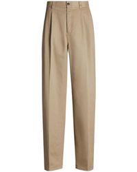 Maison Margiela - X Pendleton Logo-Patch Checked-Yoke Trousers - Lyst