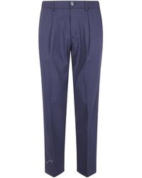Herno - Pleated-Front Trousers - Lyst